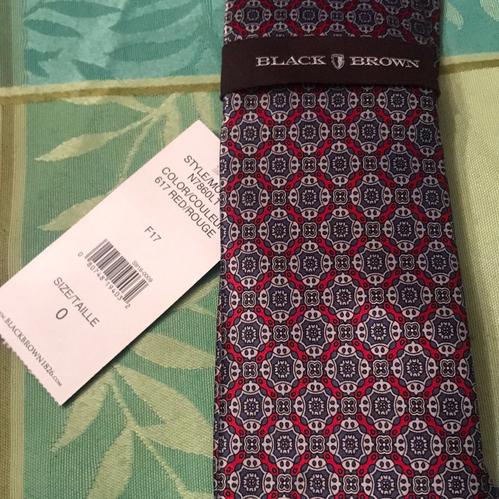 Necktie by Black Brown 1826 NWT